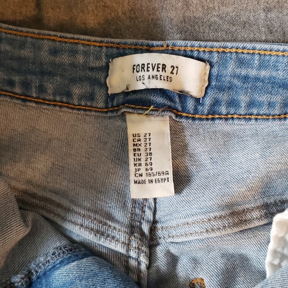 High waisted cropped jeans - Picture 4 of 6